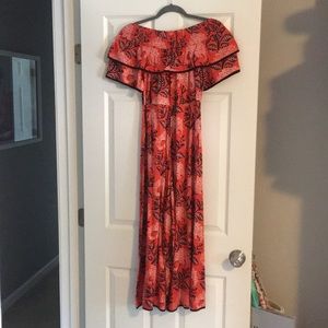 Anthropologie Kopal Off Shoulder Jumpsuit NWT